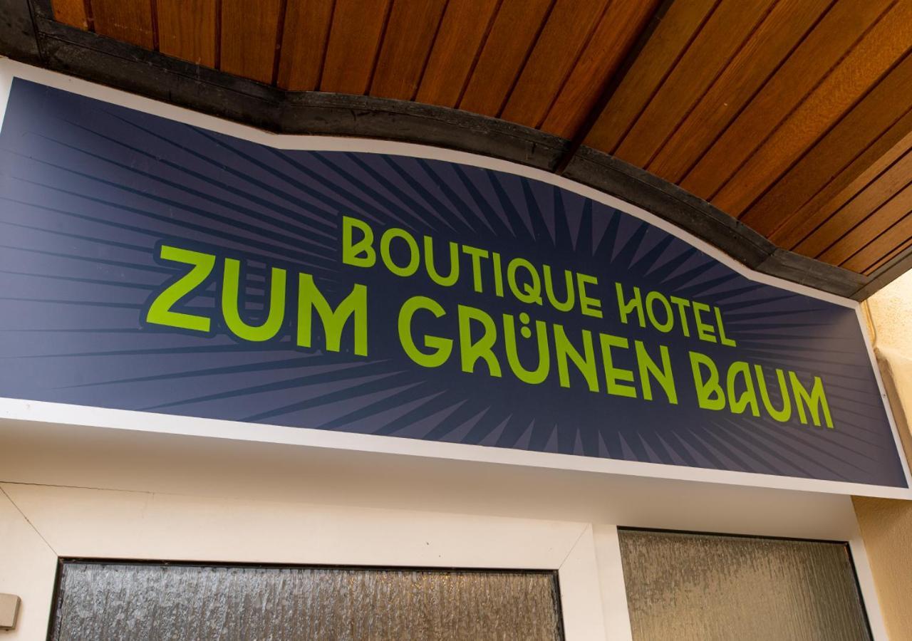 Boutique-Hotel Zum Gruenen Baum Alzenau Dış mekan fotoğraf